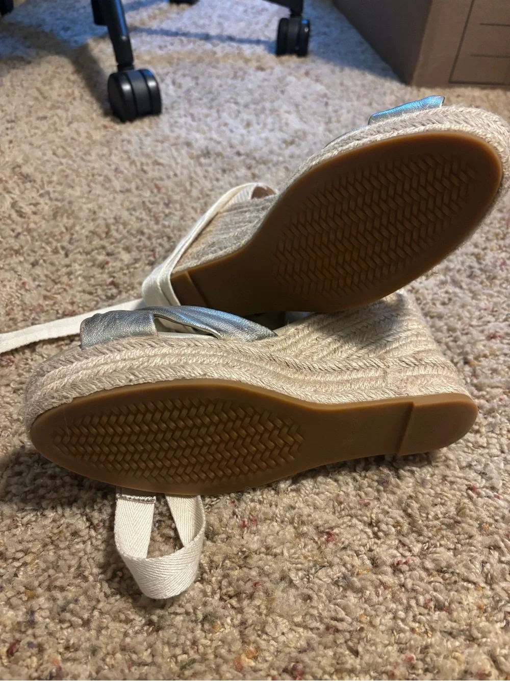 Cole Haan metallic gold